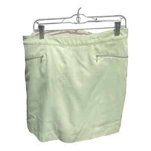 Oxford Golf Light Green Athletic Skort
